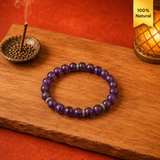Natural Amethyst Crystal Bracelet